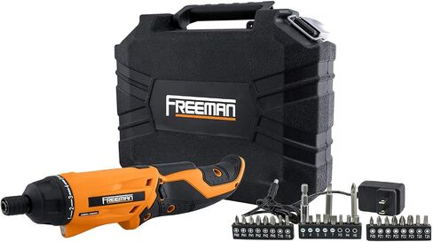 Freeman P36VCS 3.6 Volt Cordless Screwdriver Kit with Charger, Hex Bits, and Case in Saudi Arabia