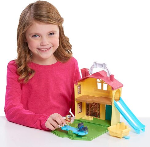 Puppy Dog Pals Stow N' Go Playset with Handle, Travel Toys for Kids, Officially Licensed Kids Toys for Ages 3 Up by Just Play in Saudi Arabia