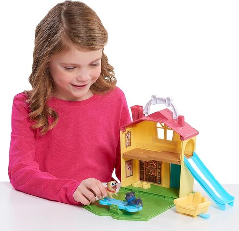 Puppy Dog Pals Stow N' Go Playset with Handle, Travel Toys for Kids, Officially Licensed Kids Toys for Ages 3 Up by Just Play in Saudi Arabia