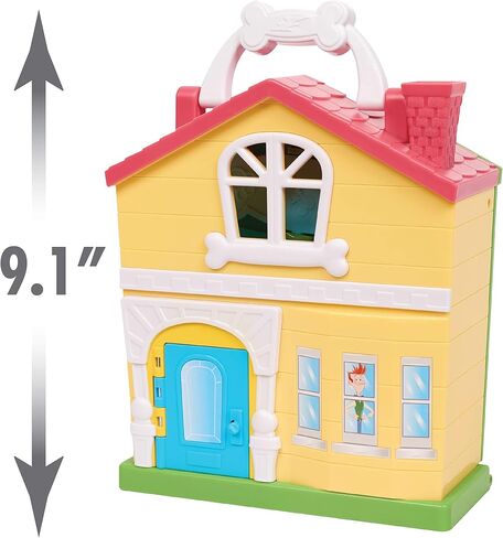 Puppy Dog Pals Stow N' Go Playset with Handle, Travel Toys for Kids, Officially Licensed Kids Toys for Ages 3 Up by Just Play in Saudi Arabia