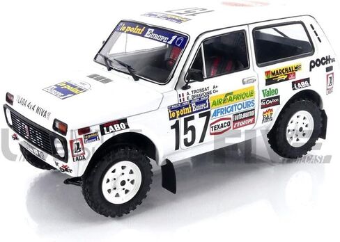 سوليدو 1/18 - لادا نيفا - باريس داكار 1983 in Kuwait