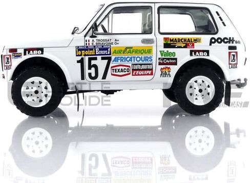 سوليدو 1/18 - لادا نيفا - باريس داكار 1983 in Kuwait