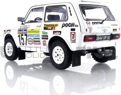 سوليدو 1/18 - لادا نيفا - باريس داكار 1983 in Kuwait