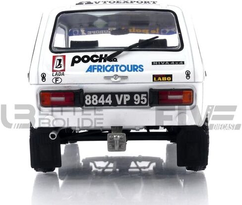 سوليدو 1/18 - لادا نيفا - باريس داكار 1983 in Kuwait