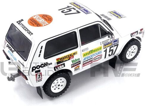 سوليدو 1/18 - لادا نيفا - باريس داكار 1983 in Kuwait