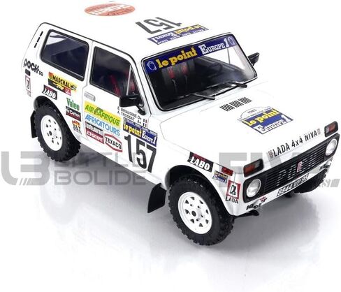 سوليدو 1/18 - لادا نيفا - باريس داكار 1983 in Kuwait