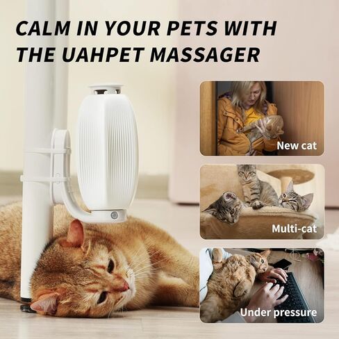 أداة العناية الذاتية بزاوية القطط، جهاز تدليك ذاتي للقطط يدور تلقائيًا، فرشاة للخدش الزاوية، ألعاب تفاعلية للقطط مع النعناع البري للقطط لتخفيف التوتر in Kuwait