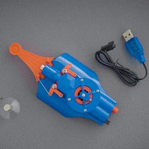 Web Shooter Wrist Toy-Rope Launcher ,USB Recharger，Automatic take-up,Spider Web Shooters That Actually Shoot，Superhero Role-Play, Real Web-Shooters Great Gift for Man and Kids(Black) in Kuwait