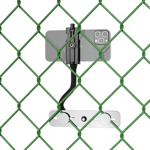 حامل سياج مرن لرادار جيب الهاتف Mevo Start GoPro - زوايا تصوير أكثر مرونة مع ذراع سحري، حامل سياج معدني لكاميرا iPhone Action Mevo Start Pocket Radar (Mini) in Kuwait