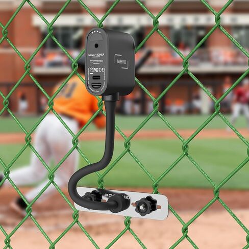 حامل سياج مرن لرادار جيب الهاتف Mevo Start GoPro - زوايا تصوير أكثر مرونة مع ذراع سحري، حامل سياج معدني لكاميرا iPhone Action Mevo Start Pocket Radar (Mini) in Kuwait