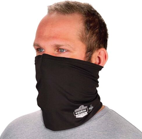 Ergodyne Chill Its 6489 Cooling Neck Gaiter or Face Covering, Two Layers, Adjustable Nose Clip for Secure Fit in Saudi Arabia