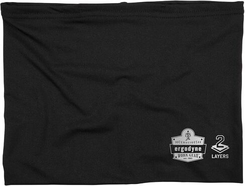 Ergodyne Chill Its 6489 Cooling Neck Gaiter or Face Covering, Two Layers, Adjustable Nose Clip for Secure Fit in Saudi Arabia