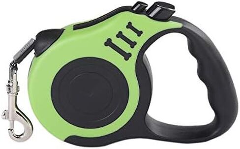 مقود الحيوانات الأليفة القابل للسحب والقابل للتعديل للمشي في الهواء الطلق، مقود المشي للحيوانات الأليفة شديد التحمل للكلاب أو القطط الصغيرة والمتوسطة والكبيرة حتى 110 رطل، فرامل بيد واحدة وفتح، مقود طويل قابل للسحب (أزرق، 16 قدم) in Kuwait