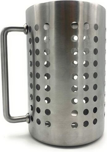 PacificRidge Outdoors Sand Crab Bait Catcher-Surf Fishing Angler's Non cumbersome Tool for Live Bait, Stainless Steel in Saudi Arabia