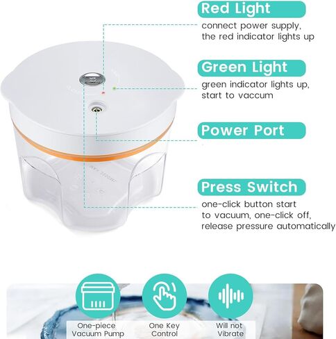 مزيل فقاعات الراتنج، غرفة تفريغ الإيبوكسي، لصنع قوالب الراتنج والسيليكون، إزالة الفقاعات بسرعة في 5 دقائق in Kuwait