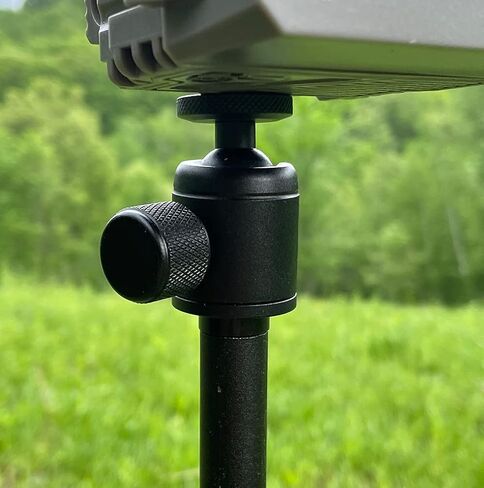 TACTACAM Reveal Adjustable Camera Stake with Solar Panel Mount, Fits All Outdoor Trail Cameras and Cellular Cameras with 1/4" 20 mounts in Kuwait