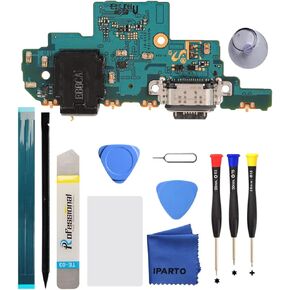 Charging Port Replacement for Samsung Galaxy A52 5G / A52 Charging Port Replacement Kit for 6.5 inch Galaxy A52 SM-A526U SM-A525F A526V A526D USB Flex Dock Connector Replacement
