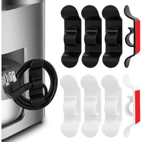 Upgraded Cord Organizer Strong stick for Appliances Cord Keeper Wire wraps that can be used to stick to kitchen utensils suitable for appliances Wire wrapping wire home cable organizer