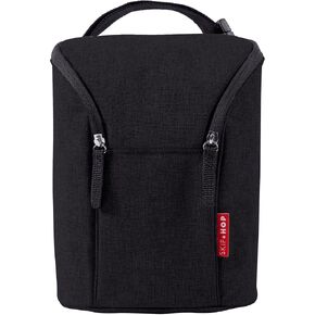 Skip Hop Baby Bottle Bag, Grab & Go, Grey Melange