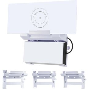 2-in-1 Starlink Gen 3 Router Mount, Starlink Standard V3 Mesh Router Wall Mount & StarLink V3 Power Supply Brackets Holder, Starlink Mounting Holder for UTR-32