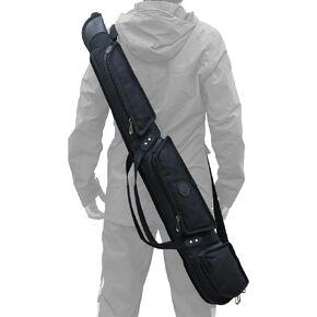 WAYNE'S DOG 52" Soft Gun Case for Rifle & Shotgun, Canvas Leather Rifle Storage with Lambs Wool Fully Protective