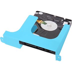 2.5 SSD Hard Drive Tray Adapter Bracket for PS2 SCPH 30000 50000 Game Console, Hard Drive Bracket SAS SATA Caddy for PS2 SCPH 30000 SCPH 50000 (Black)
