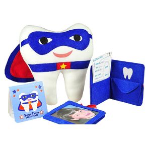 Tickle & Main, Tooth Fairy Pillow Kit With Notepad And Keepsake Pouch, 3 Piece Set, Includes Pillow With Pocket, Dear Tooth Fairy Notepad, Keepsake Wallet Pouch That Holds Teeth, Notes, And Photograph.