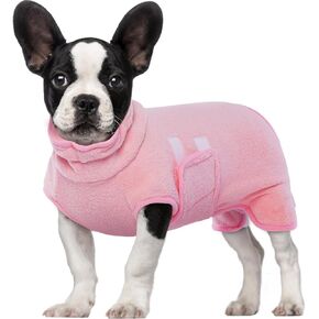 BRKURLEG Dog Bathrobe Towel Dog Drying Coat, Microfibre Fast Drying Super Absorbent Dog Bath Robe Towel, Warm Bath Robes for After Bath Shower Swimming for Small Medium Large Dogs Cats(Grey, M)