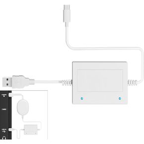 USB Power Cable Adapter for Chromecast with Google TV Power Chromecast Streaming TV Stick Directly from Your TV USB Port(Eliminates The AC Outlet and Power Cord)