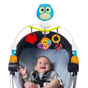 KiddoLab Baby Crib Mobile with Lights and Relaxing Music. Includes Ceiling Light Projector with Stars, Animals. Musical Crib Mobile with Timer. Nursery Toys for Babies Ages 0 and Older