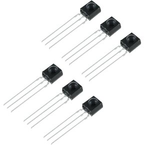 MEETOOT 6PCS CH0038K Infrared Receiver Dot Infrared Receiver Remote Control Infrared Module for Infrared Remote Control Systems