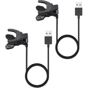 [2 Pack] Charger Compatible with Kospet M3 / M3 Ultra/Tank M2 / Tank T2, 0.75FT Smart Watch Replacement USB Charging Cable Cord