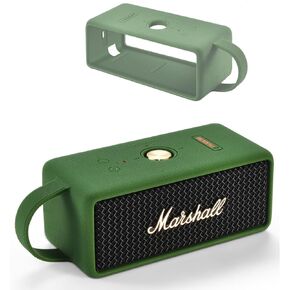 Emberton III Case,Silicone Cover Case for Marshall Emberton III Bluetooth Speaker,Protective Skin Travel Carrying Case Compatible with Marshall Emberton III(Green)