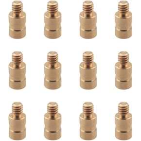 12PCS Copper Brass Arrow Inserts Arrowheads Connector Arrow Shaft Archery Accessories