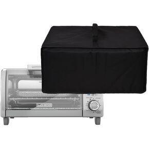 Toaster Oven Cover Heavy Duty Heat-resistant Waterproof Dust-Proof Protective Oven Cover Case for BLACK+DECKER 4-Slice Crisp 'N Bake Air Fry Toaster Oven TO1787SS/TO1313SBD
