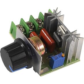 SIPYTOPF 2000W PWM AC Motor Speed Control Module Dimmer Speed Regulator AC 50-220V 2000W(max) 25A SCR Constant Adjustable Voltage Regulator(3 Pack)
