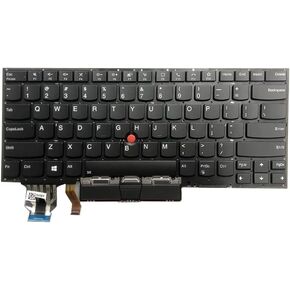 Suyitai Replacement for Lenovo Thinkpad X1 Carbon 7th Gen 2019 8th Gen 2020 Keyboard Type 20QD 20QE 20R1 20R2 20U9 20UA / ThinkPad X1 Yoga Gen 4 2019 X1 Yoga Gen 5 2020 SN20W73833 US Backlit