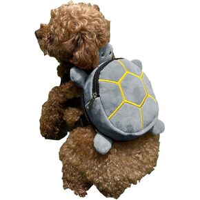 Dog Backpack Harness Puppy Self Carrier Bag Adjustable Pet Saddle Bag with D-Ring for Camping Hiking Daily Walking, Green