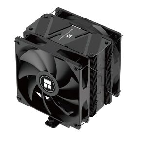 Thermalright Burst Assassin 120 EVO Dark CPU Air Cooler Brushed Black Top, 6 Heat Pipes with PWM Quiet Fan CPU Cooler, for AM4 AM5/Intel 1851/1700/1150/1151/1200, PC Cooler(BA120 EVO Dark)