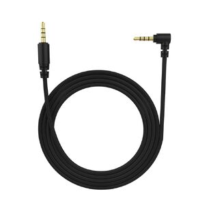 3.5mm Audio Cable 90 Degree Stereo Aux Cord Compatible with Razer BlackShark V2 Pro Wireless headset/Barracuda X/Razer Nari Wireless/Razer Nari Ultimate Wireless 7.1 Surround Sound Gaming Headset