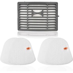 Anewise Filter Replacement for Shark Navigator NV586 NV581 NV581Q NV585 NV580 Powered Lift Away DLX Upright Vacuum, 1 HEPA Post Filter +2 Foam & Felt Filters, Compare to Part # XFFT580 & XHEP580