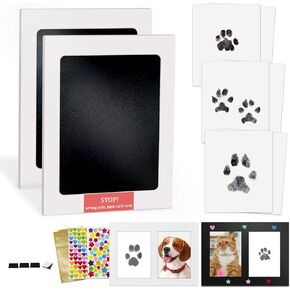 مجموعة طباعة مخالب الحيوانات الأليفة بدون حبر من MYPAWLETS، وسادة حبر تعمل باللمس نظيفة لمطبوعات مخالب الكلاب، وسادة ختم طباعة مخالب خالية من الفوضى للكلاب والقطط، مجموعة طباعة أنف الكلاب، محبي الحيوانات الأليفة الشخصية، هدية لأم الكلب - 4 أمتار in Kuwait