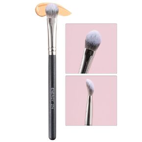 ENERGY Kabuki Foundation Brush for Liquid Makeup Professional Makeup Brush Concealer Brush Blusher Brush Bronzer Travel Buffing Contour Stippling Face Blush Concealer Liquid Blending Brushes