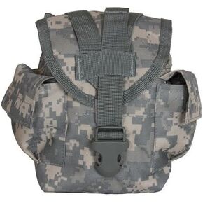 New in Bag Made in USA Army Military Tactical Molle ll ACU Digital Camo Camouflage General Purpose 1 QT Utility Pouch Canteen Cover by US Goverment GI USGI