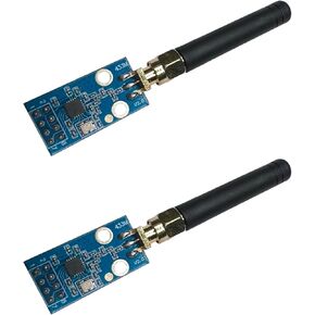 CC1101 Multi-Frequency RF Transceiver Modules 2PCS - Versatile 315/433/868/915MHz, for Arduino & Raspberry Pi, Includes SMA Antennas