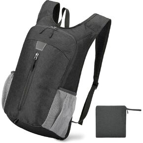 20L Lightweight Hiking Daypack Foldable Travel Backpack for Men Women Travel Camping Vacation (Peacock Blue)