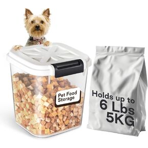LivLab Mker Dog Food Storage Container 10 Lbs in Saudi Arabia