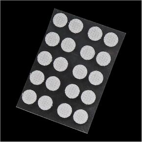 DGZZI 20PCS 4mm Headphone Dust Screen Steel Mesh Sound Filter Strainer with Adhesive Headphone Accessory Headphone Protection Filter