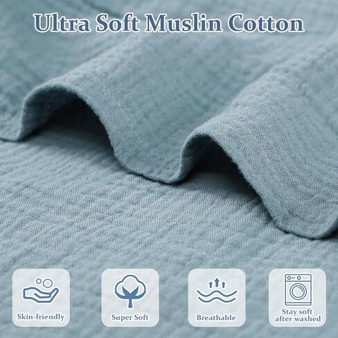 Hooyax Muslin Baby Lounger Cover, 100% Cotton Durable Newborn Lounger Cover, Soft and Breathable Infant Lounger Cover for Boys Girls, Covers Only (Yellow) in Saudi Arabia