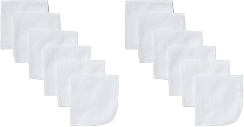 Gerber Washcloth, White, 6-Count in Saudi Arabia